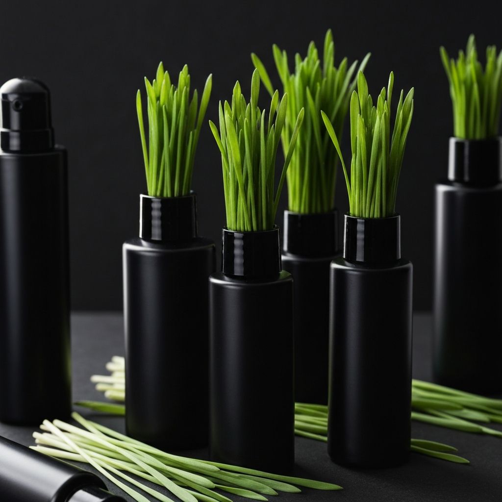 Elegant cosmetic product photography